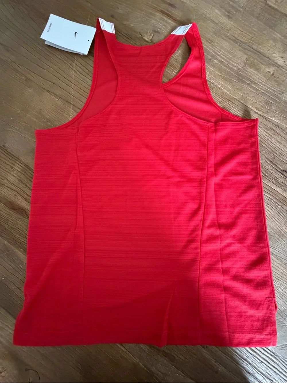 Nike Kid’s Boys Girls Red Racerback Running Tank Top Size Large NWT